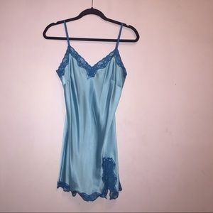 Victoria's Secret satin slip.