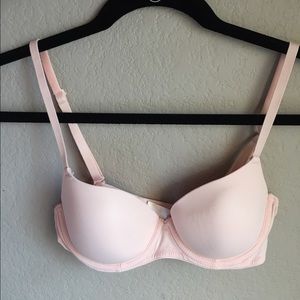 super soft baby pink bra
