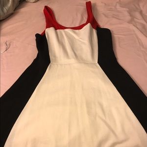 Express XS color block dress