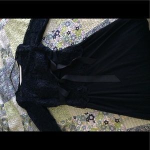 Patra Mother of the Bride Navy Blue dress