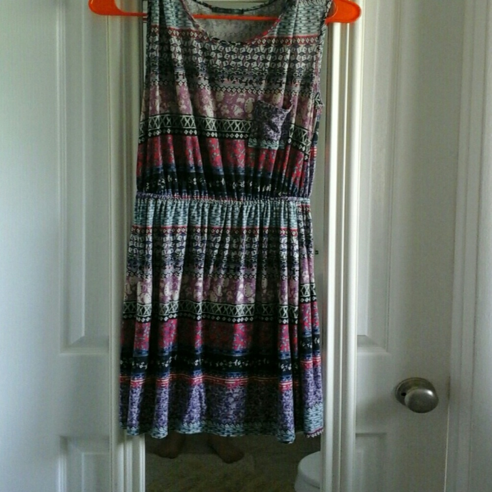 Long colorful dress