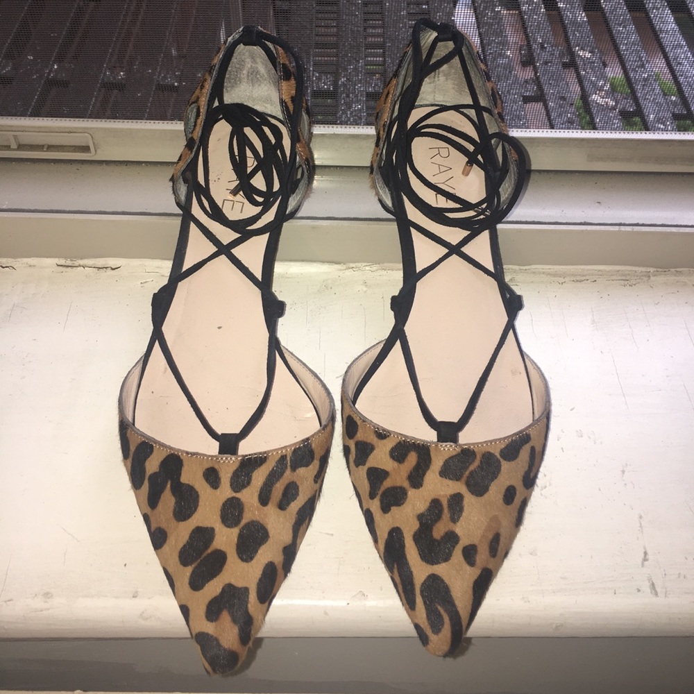 Raye brand - Leopard print flats