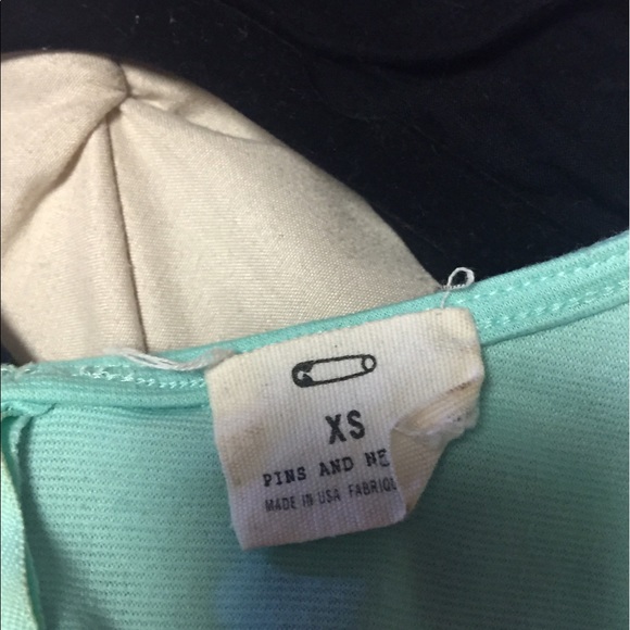 XS Mint Urban Outfitters Crop Top - Picture 4 of 4