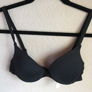 Push Up Black Bra