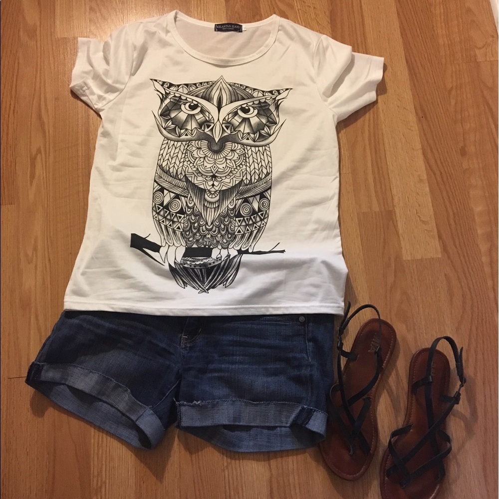 🔥MARKDOWN🔥🦉Super Cute Owl shirt 🦉