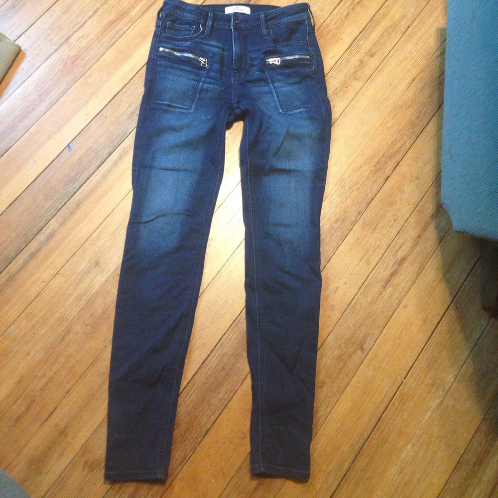 High waisted hollister jeans