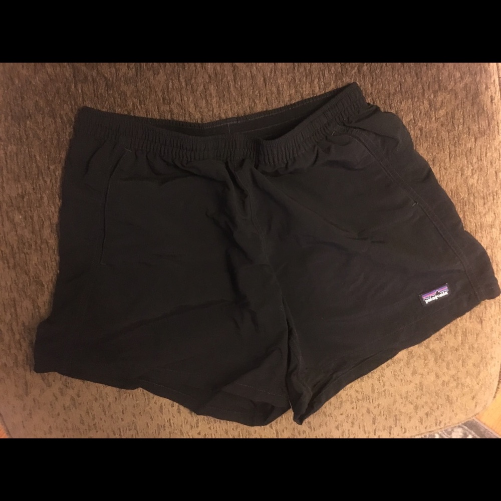 Women's Patagonia black baggies shorts