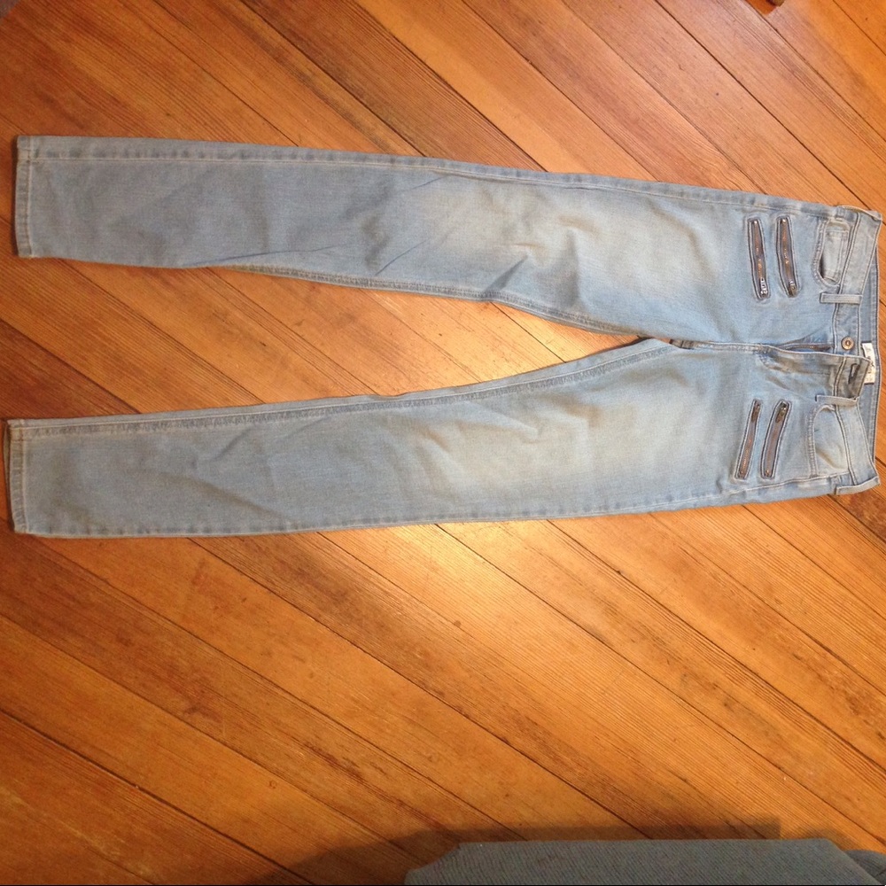 High waisted hollister jeans