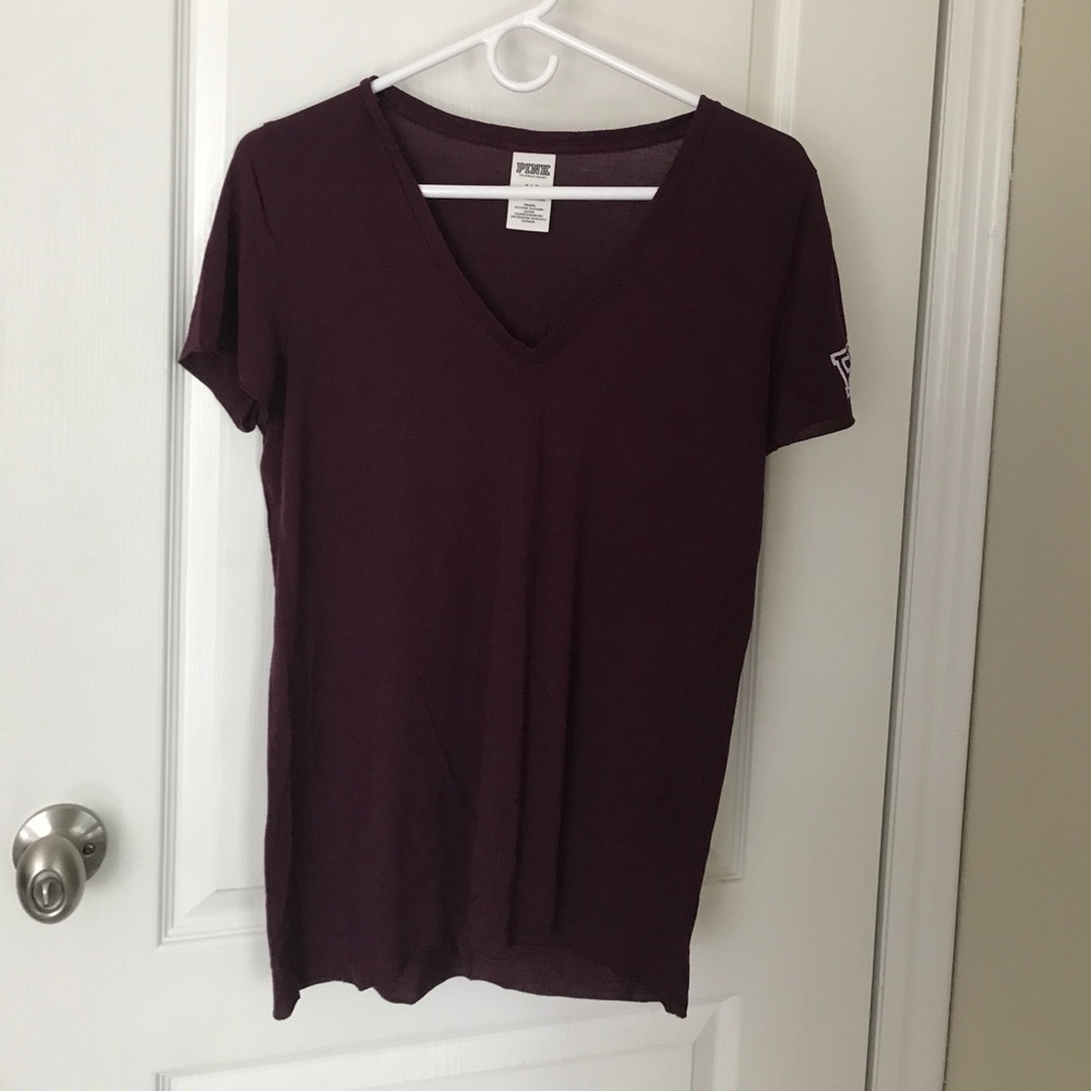 Soft Maroon Tee