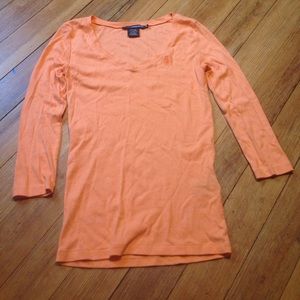 Three quarter sleeve Ralph Lauren shirt