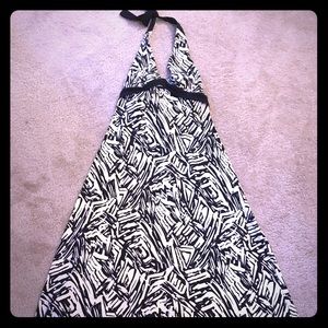 BCBGMAXAZRIA halter dress