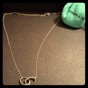 Tiffany Elsa Peretti Open Bean Necklace