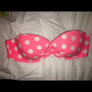 Victoria's Secret strapless bathing suit top