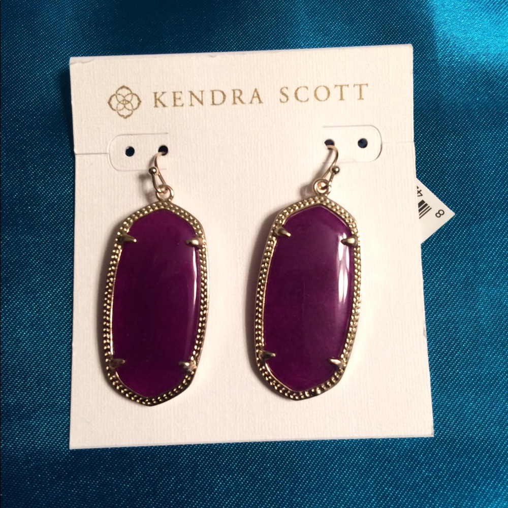 Kendra Scott Purple Jade Elle