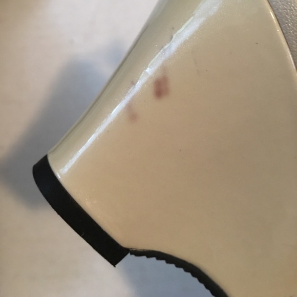 FINAL PRICE Cream Summer Wedges - Picture 3 of 7