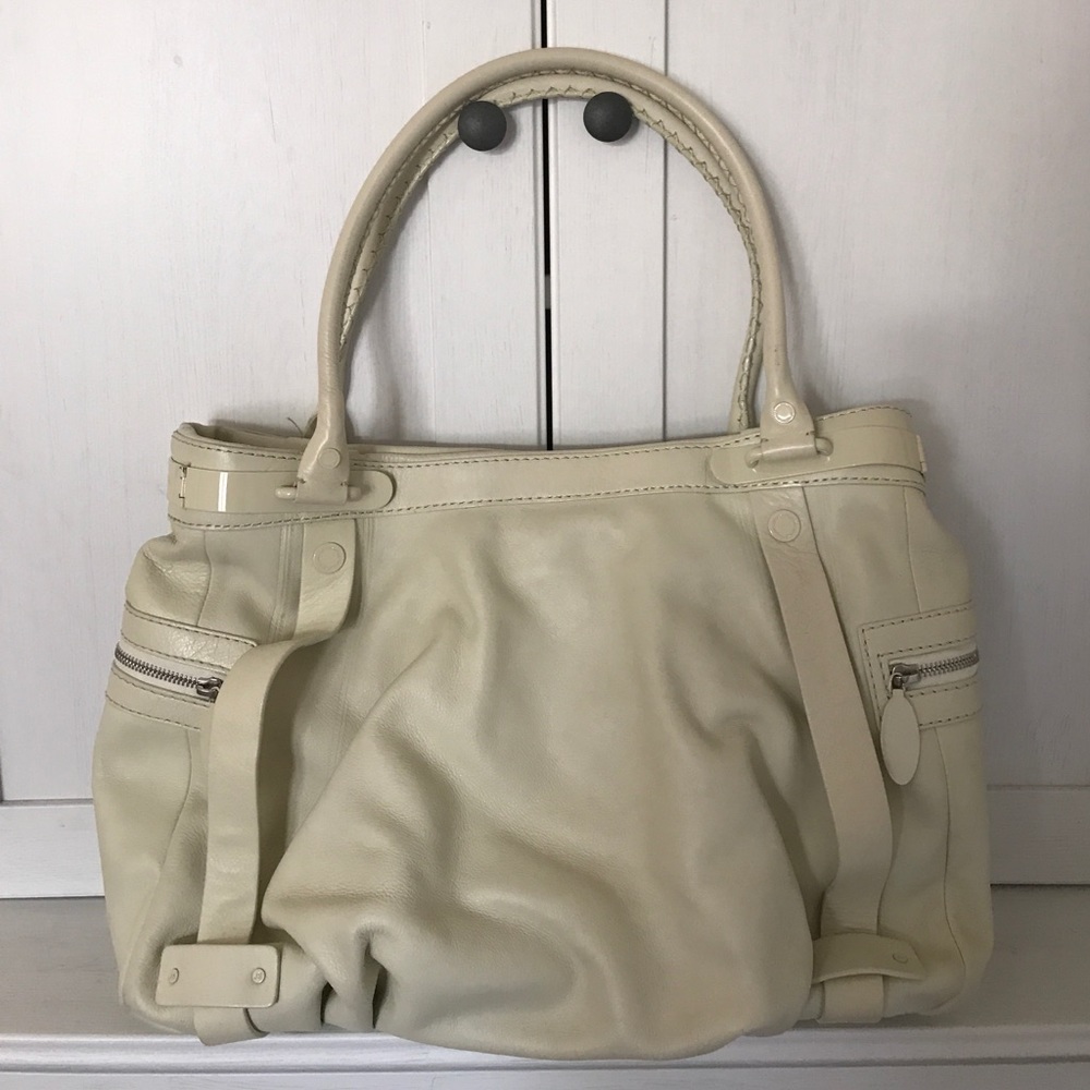 JILL STUART Ivory Cream Shoulder Bag