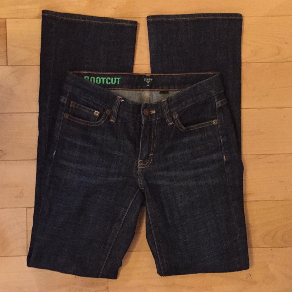 J. Crew bootcut jeans, size 26
