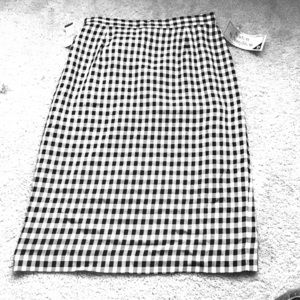 Vintage NWT | Norton McNaughton | Gingham Skirt