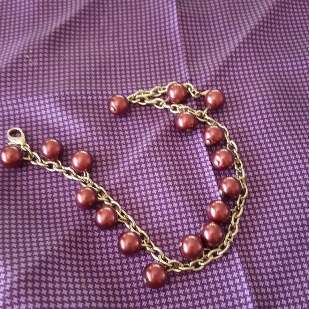 Artificial peal bracelets.