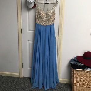 BLUE FORMAL/ PROM DRESS