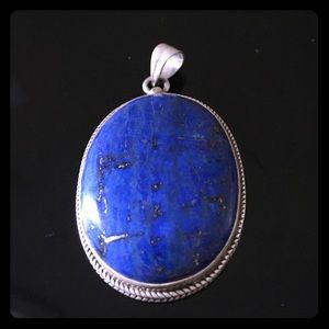 Pure lapis lazuli pendant
