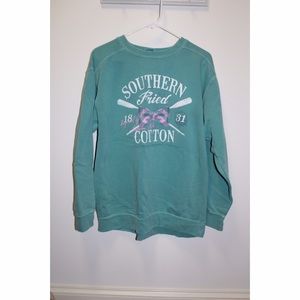 Southern Fried Cotton crewneck sweatshirt.