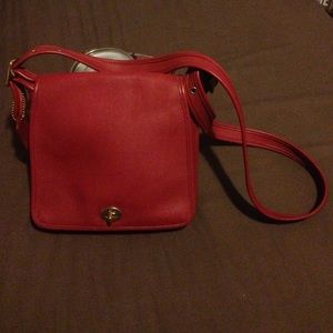 Vintage Coach Legacy Companion Crossbody