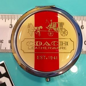 Coach double mirror compact for your purse