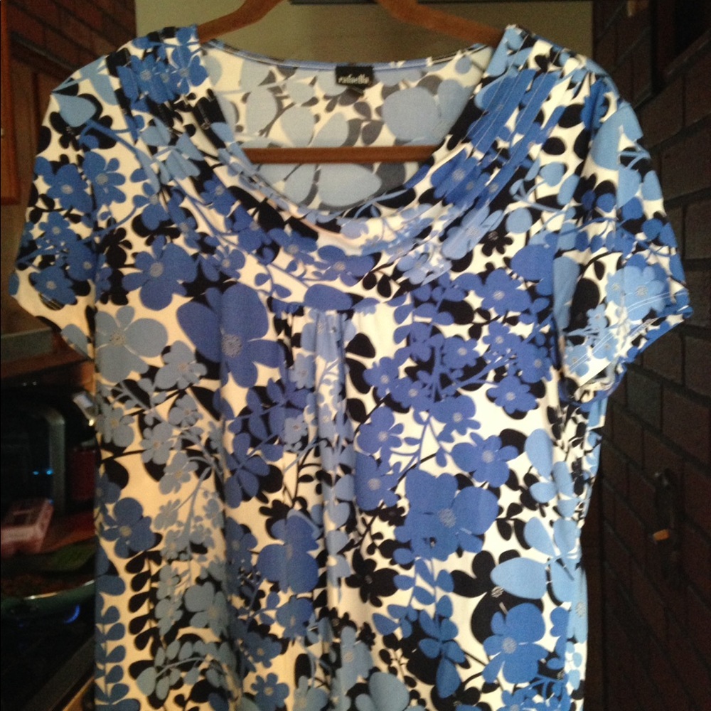 Rafaella cowlneck dress blouse