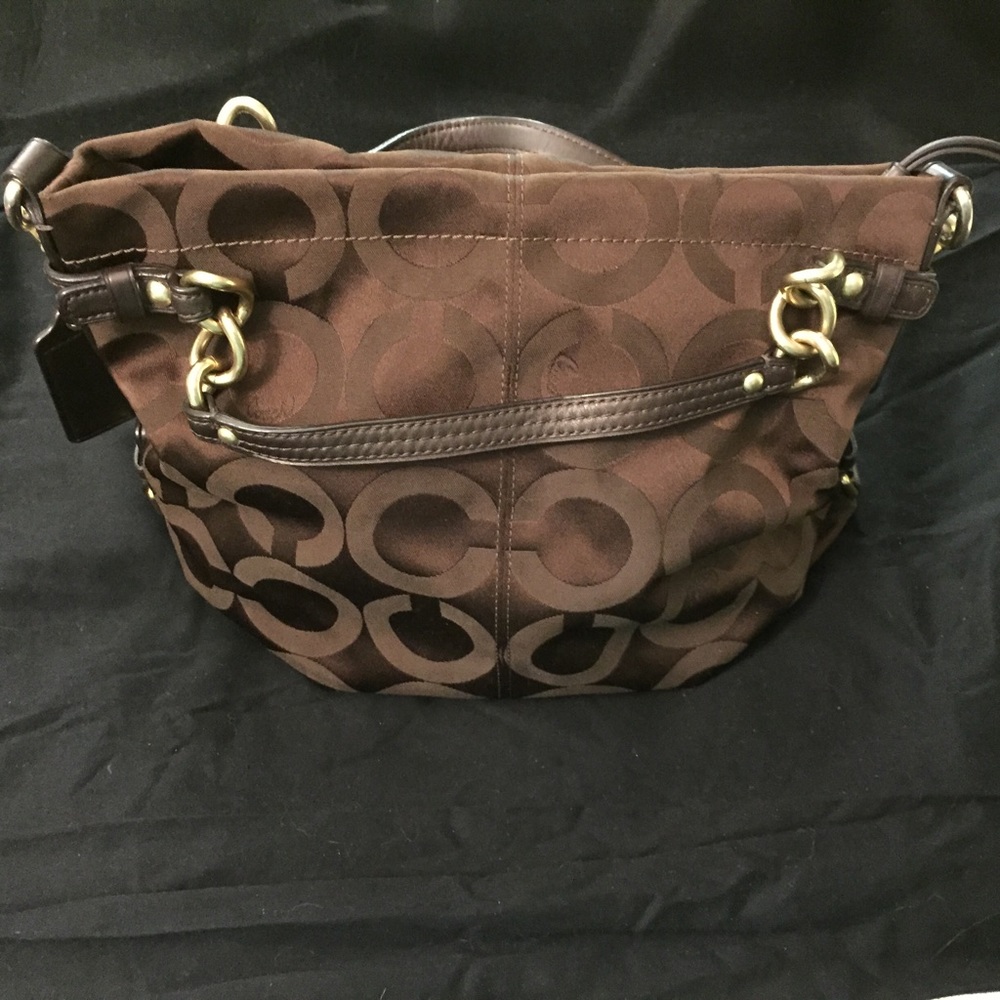 Brown Coach Handbag