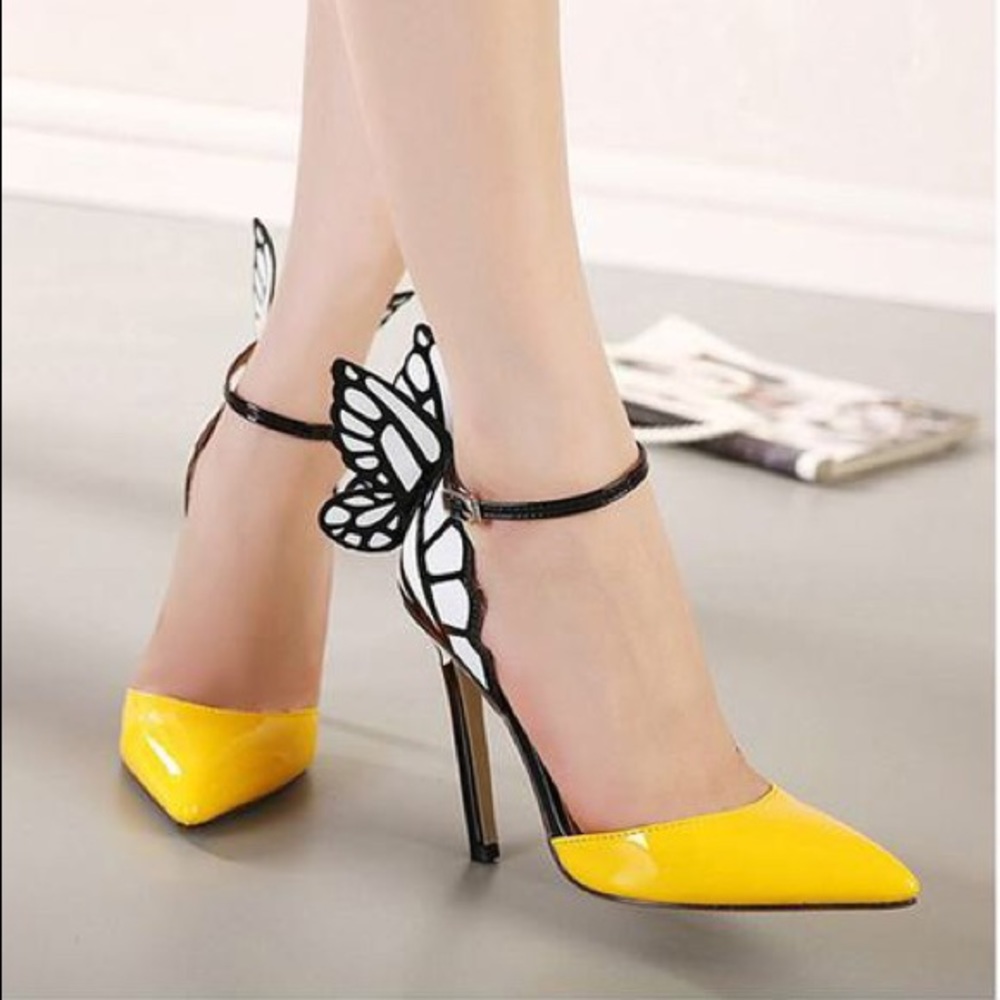 BUTTERFLIES ON HEELS (HANDMADE)