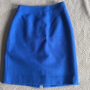 J crew wool pencil skirt