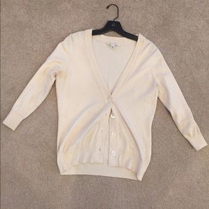 Off-white cardigan