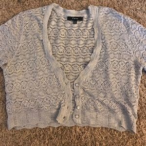 Short sleeve cardigan
