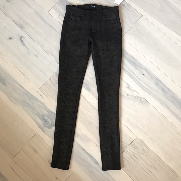 ❌SOLD❌NWT Hudson sparkle NICO mid-rise skinnies - Picture 2 of 4