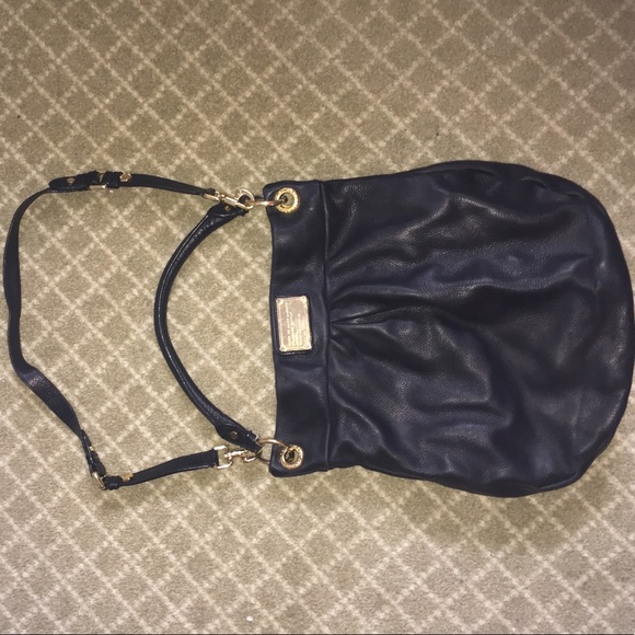 Marc by Marc Jacobs Black Leather Hobo Satchel