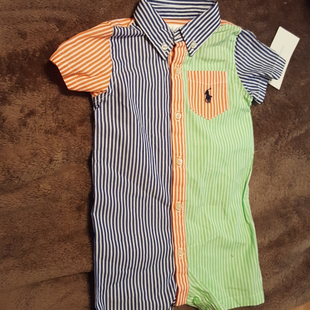 Ralph Lauren Polo Baby Onesie 6 months