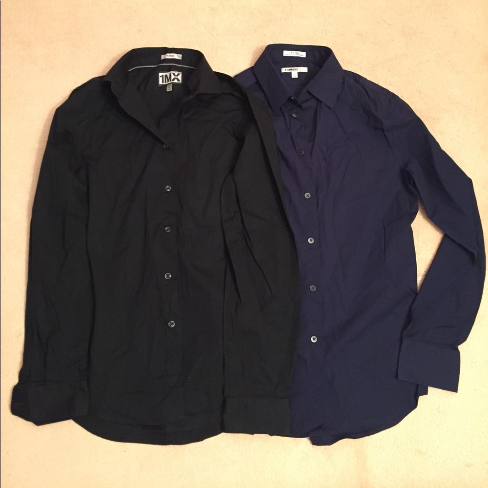 Fitted 1MX Express dress shirt bundle