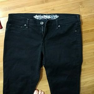 Express stretch jean leggings Stella Low Rise