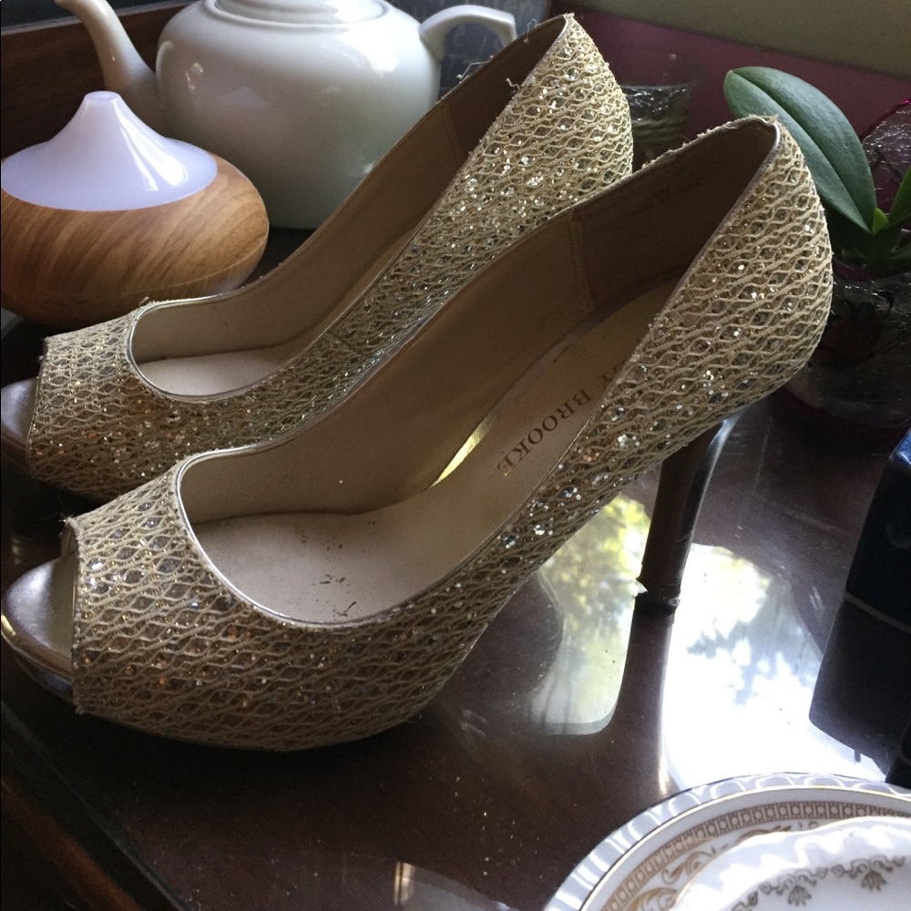 4 inch Sequin Audrey Brooke heels