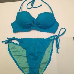 Victoria Secret scalloped bathing suit
