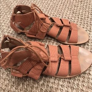 Loeffler Randall gladiator sandals! Like new!