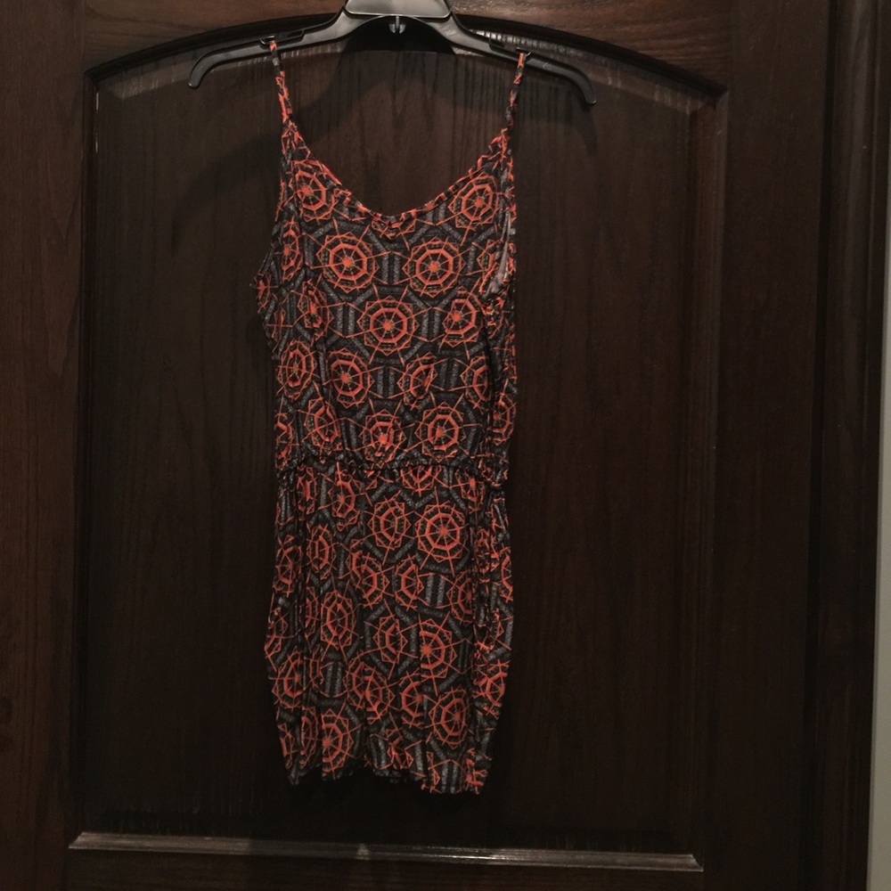 Patterned romper