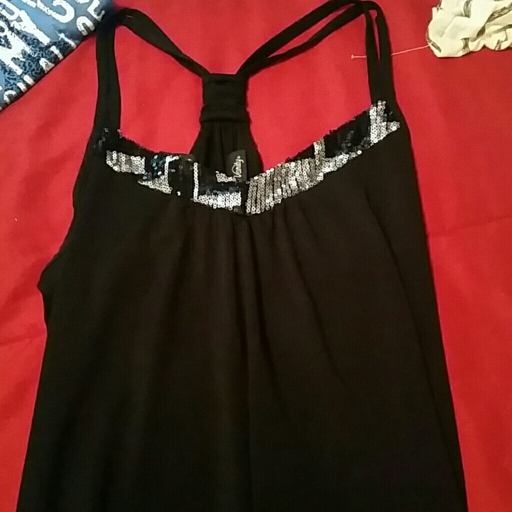 Black Tank Top.