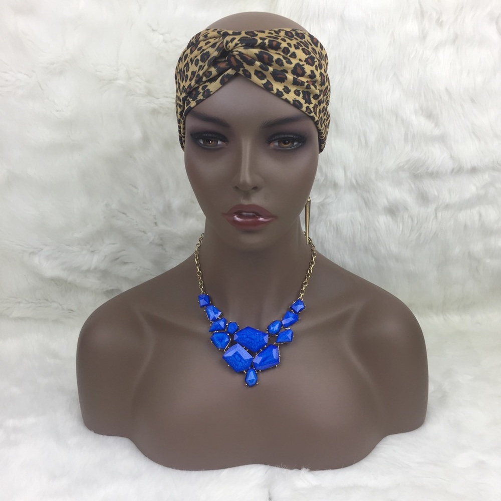 Turban Style Headband Animal Print