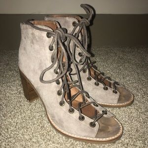 Jeffery Campbell Cors Lace Up Heels