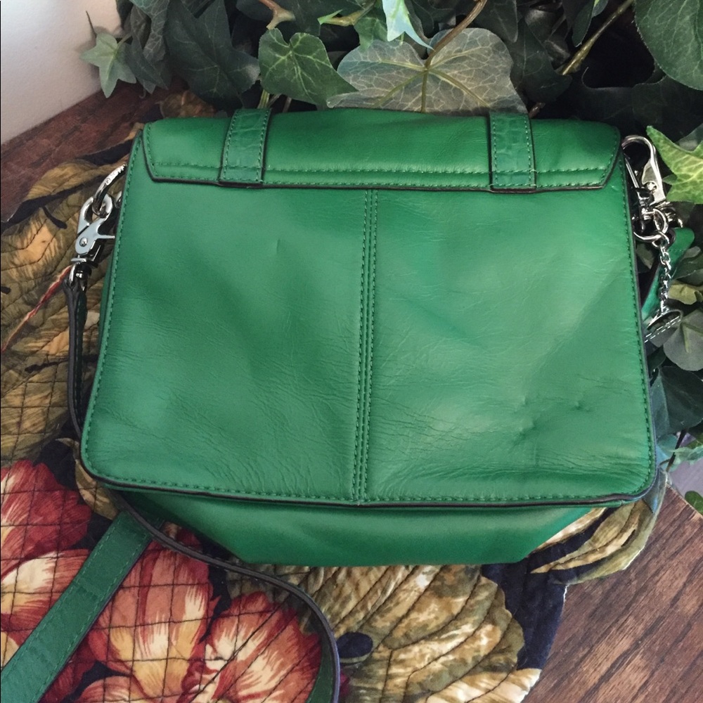 💚 SOLD___DKNY green crossbody Nolita 💚 - Picture 3 of 8