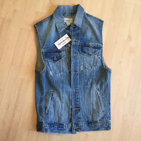 Republic • Denim Vest - Picture 3 of 8