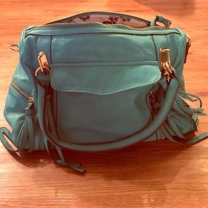 South Moon Under Vegan Turquoise Bag