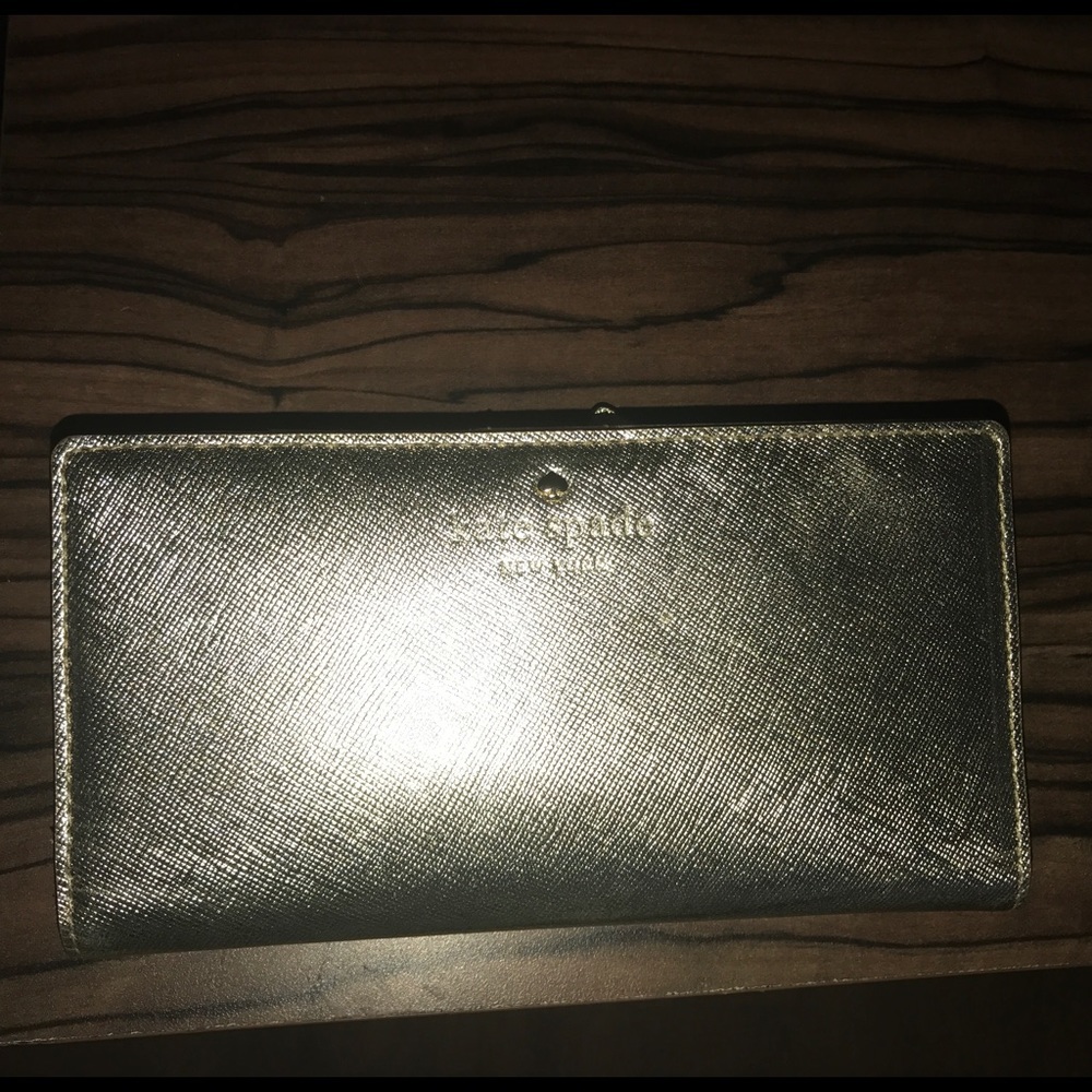 Kate Spade Gold Wallet